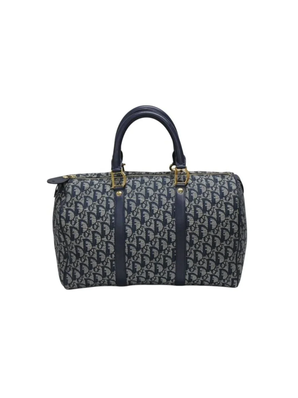 Dior Trotter Handbag Galliano Era Navy